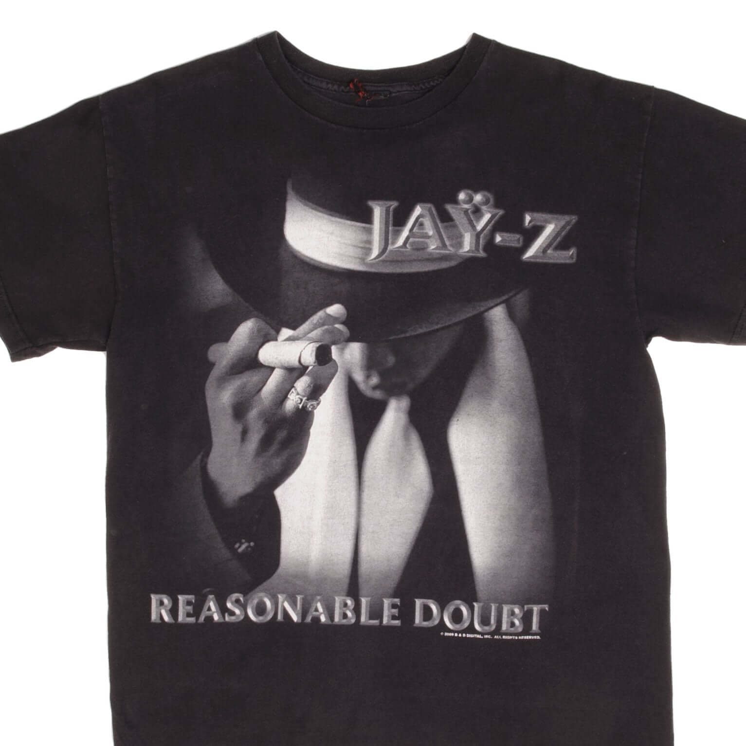 Vintage Jay Z Reasonable Doubt 2009 Tee Shirt Size Medium