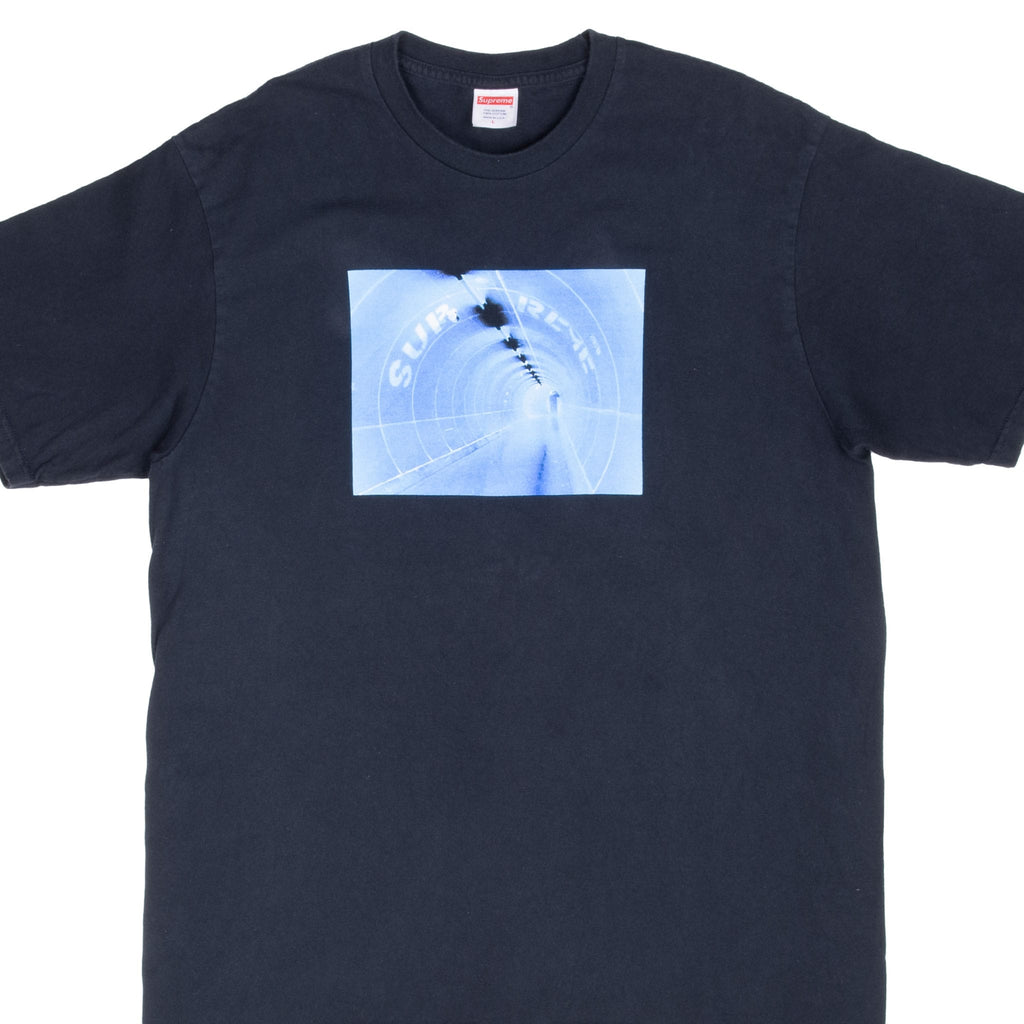SUPREME TUNNEL BLACK TEE SHIRT SIZE LARGE MADE IN USA