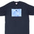 SUPREME TUNNEL BLACK TEE SHIRT SIZE LARGE MADE IN USA