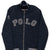 Vintage Polo Ralph Lauren 67 Zip Up Black Sweatshirt Size Large