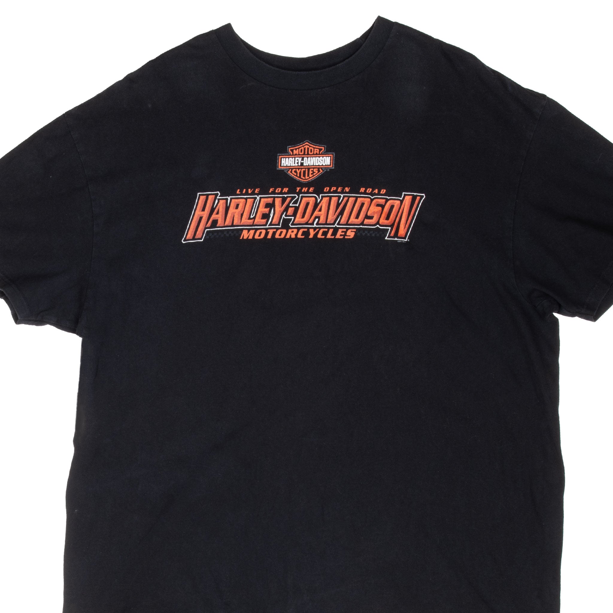 Vintage Harley Davidson Barbado 2010 Tee Shirt Size 2XL