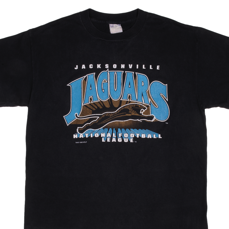 Vintage NFL Jacksonville Jaguars Tee Shirt 1993 Size XL Made In USA