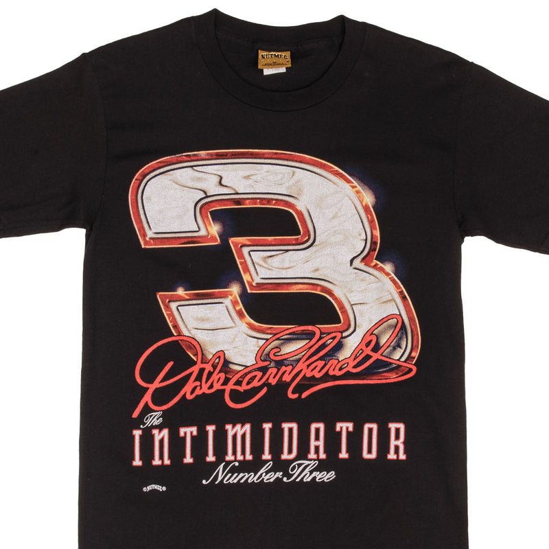 Vintage Nascar Dale Earnhardt The Intimidator 1990S Tee Shirt Medium Made In Usa