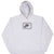 Vintage Nike Spellout Swoosh Gray Hoodie Sweatshirt 2000S Size XL