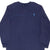 Vintage Nautica Blue Long Sleeve Tee Shirt 2000S Size XL
