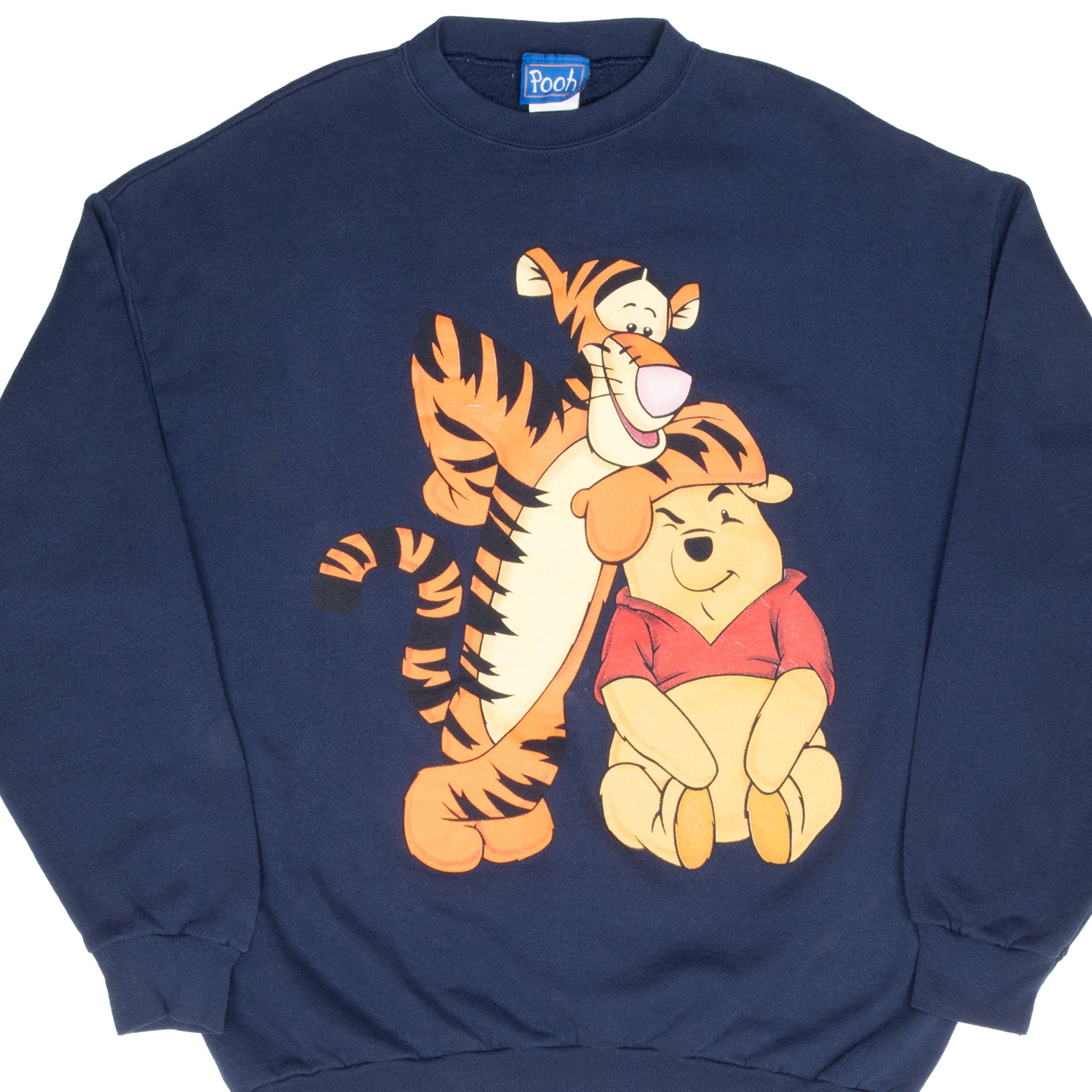 Vintage Disney Tigger Winnie The Pooh Sweatshirt Size Large 1990S 