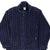 Vintage Ll Bean Blue Polka Dot Fleece Jacket Size Large Women Made In Usa