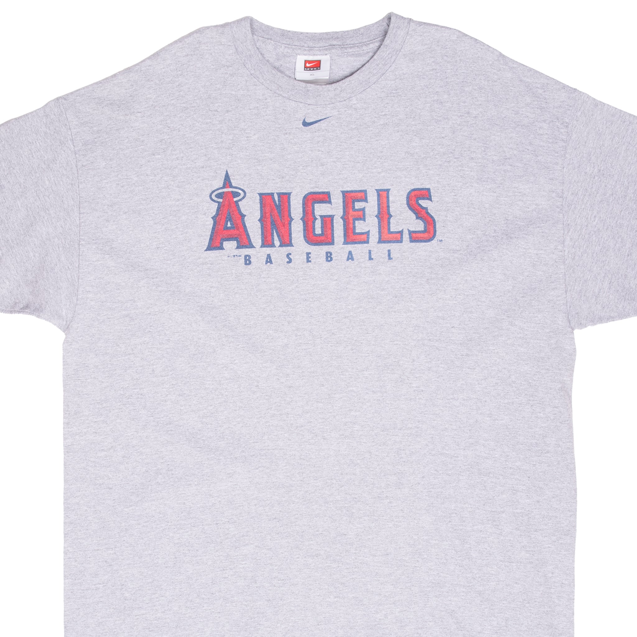 Vintage Nike Center Swoosh Mlb California Angels Tee Shirt 2002 Size XL