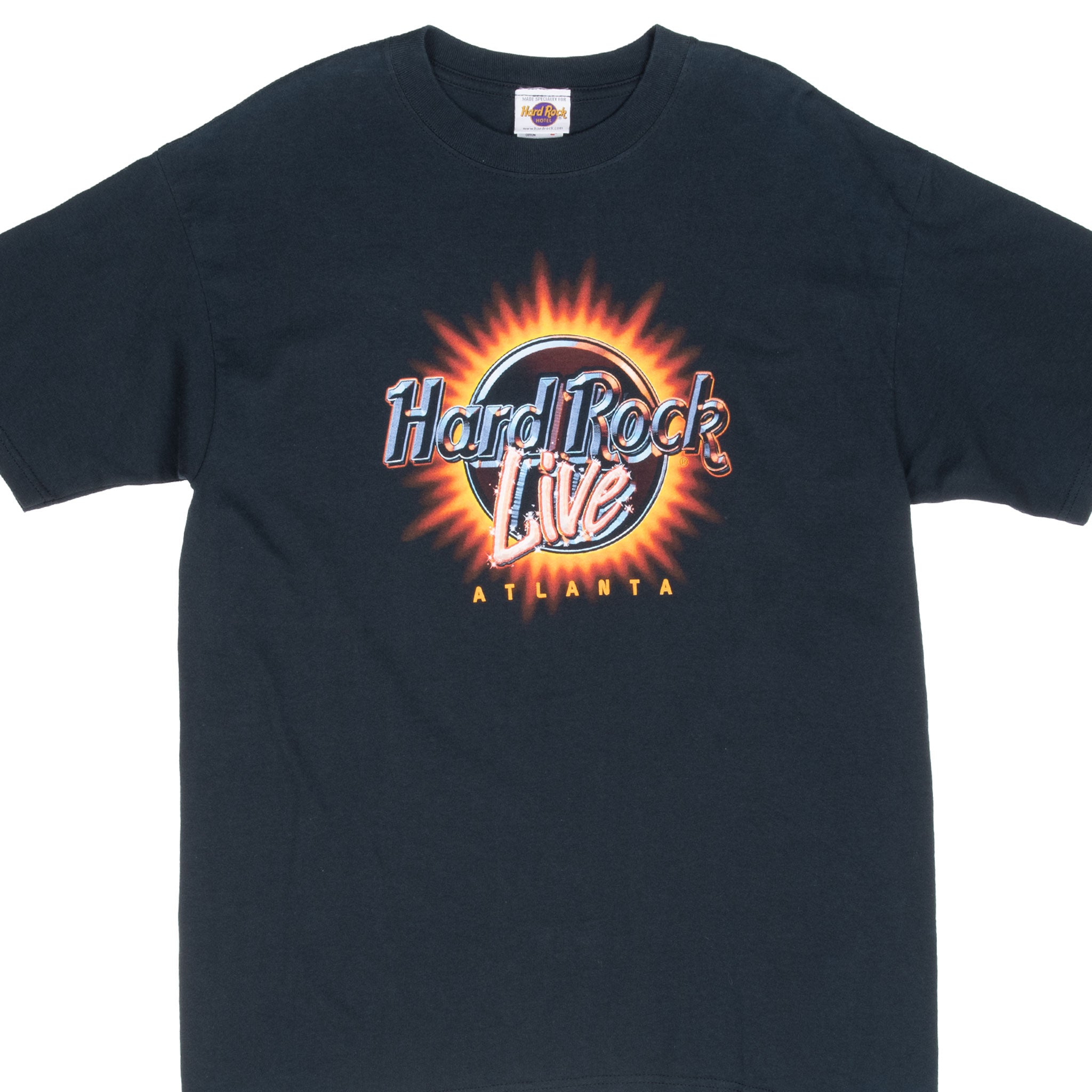 Vintage Hard Rock Cafe Live Atlanta 2000S Tee Shirt Size Large