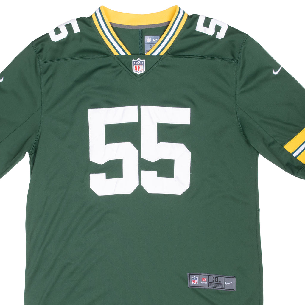 Vintage Nfl Green Bay Packers Smith #55 Nike Jersey Size XL