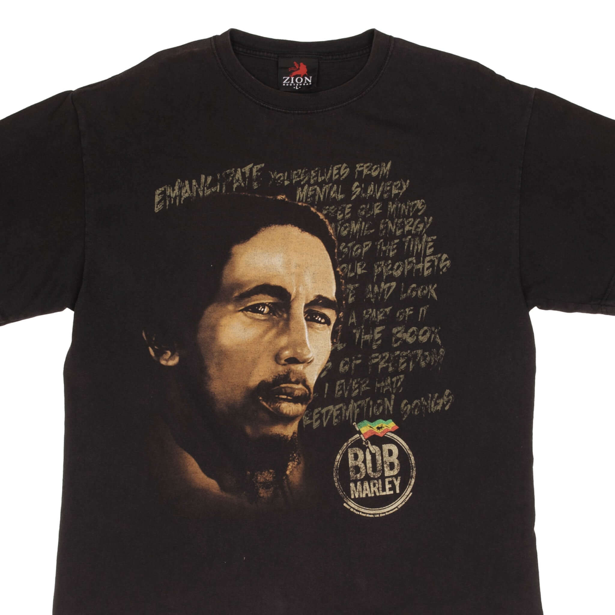 Vintage Bob Marley Emancipate Yourself 2007 Tee Shirt Size Large