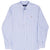 Vintage Ralph Lauren Classic Blue Striped Shirt Size Large