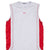 Vintage Nike Grey And Red Training Basketball Jersey 1990S Size Large