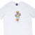 Vintage Ralph Lauren Polo Bear Fisherman White Tee Shirt 1990S Size 2XL With Single Stitch Sleeves Deadstock