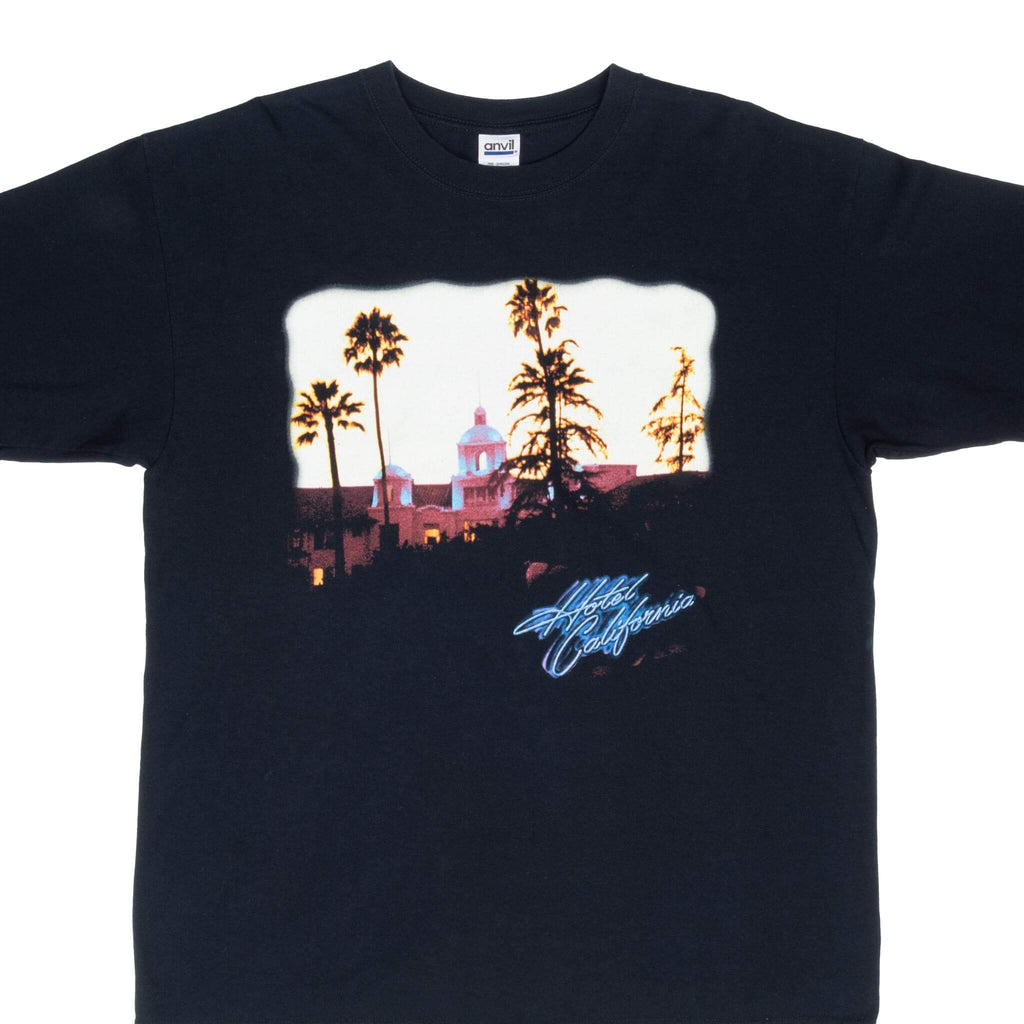 Vintage Eagles Hotel California 2005 Black Tee Shirt Size XL