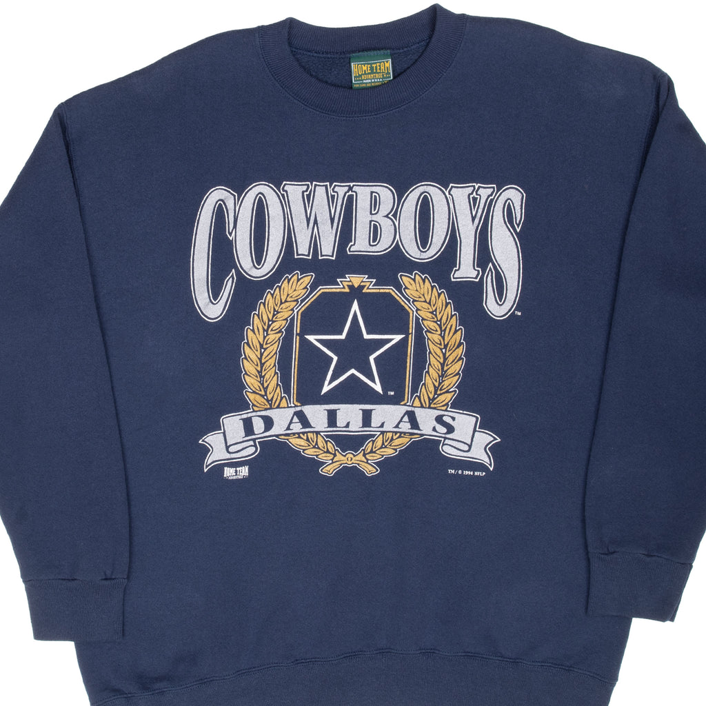 Vintage Nfl Dallas Cowboys 1994 Sweatshirt Size XL Made In USA