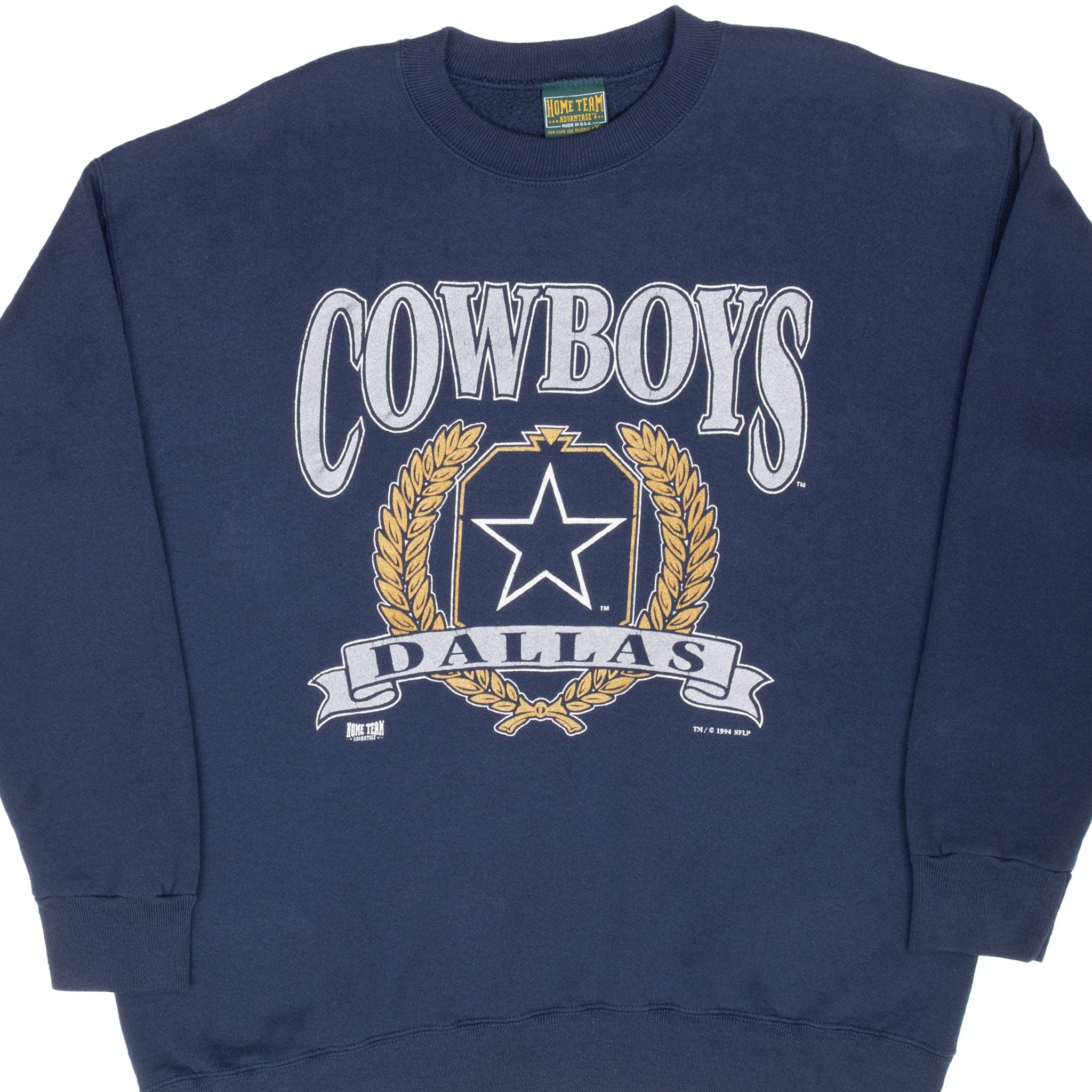 VINTAGE NFL DALLAS COWBOYS 1994 SWEATSHIRT SIZE XL MADE IN USA