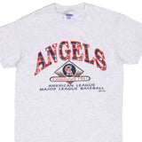 Vintage Mlb California Angels Tee Shirt 1993 Medium Made In Usa With Single Stitch Sleeves