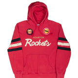 Vintage Nba Houston Rocket Mitchell & Ness Hoodie Sweatshirt Size XL