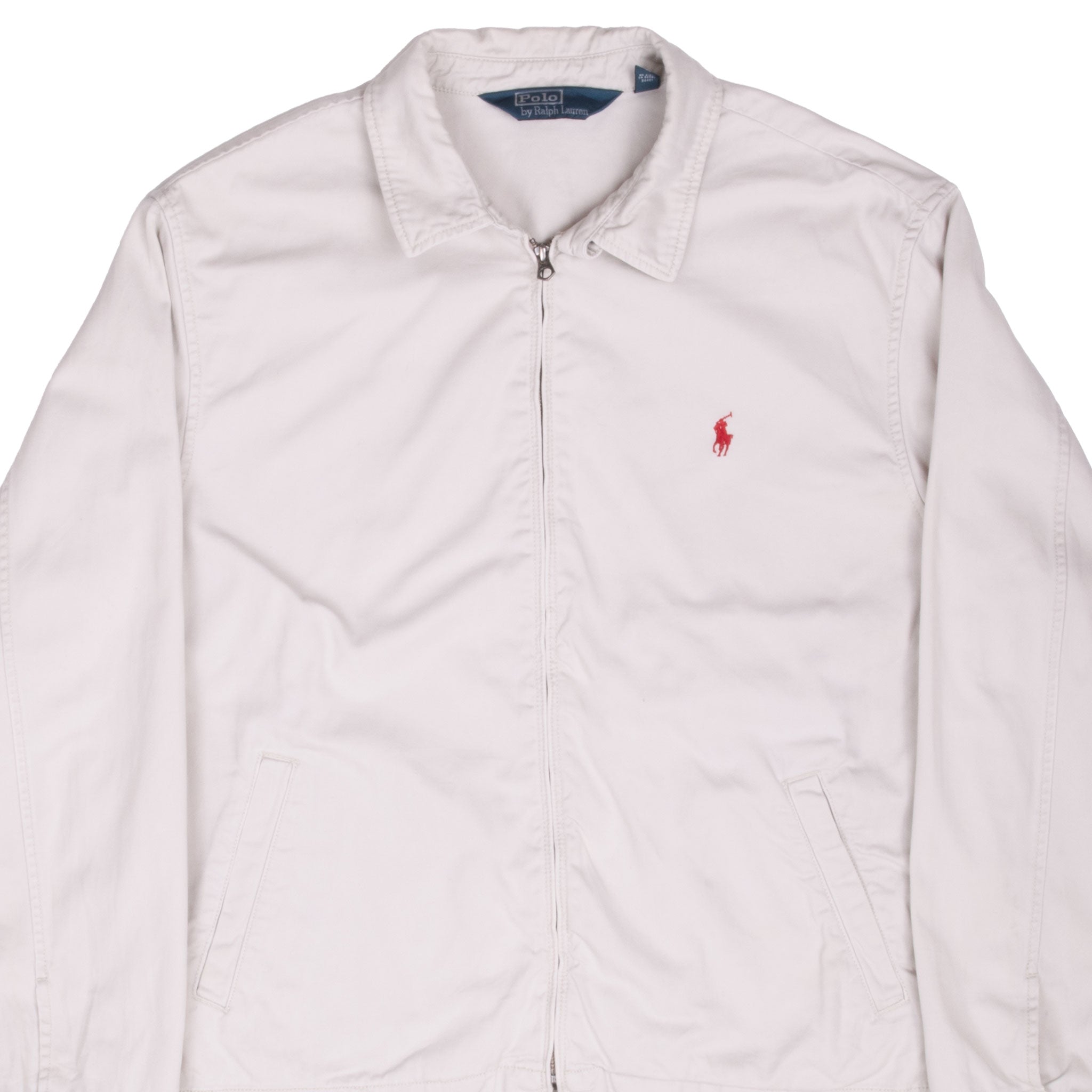 Vintage Polo Ralph Lauren Beige Harrington Golf Jacket 1990S Size XL