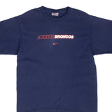 Vintage Nike Nfl Denver Broncos Tee Shirt 1990S Size Medium