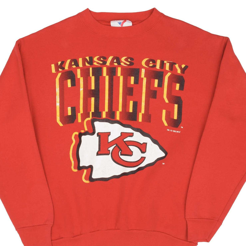 Vintage Nfl Kansas City Chiefs 1992 Sweatshirt Medium Made In USA