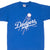 Vintage Mlb Los Angeles Dodgers Blue Tee Shirt 1990 Size Large Made In Usa