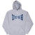 Vintage Ucsb Santa Barbara Grey Hoodie Sweatshirt 1990S Size Medium Made In Usa