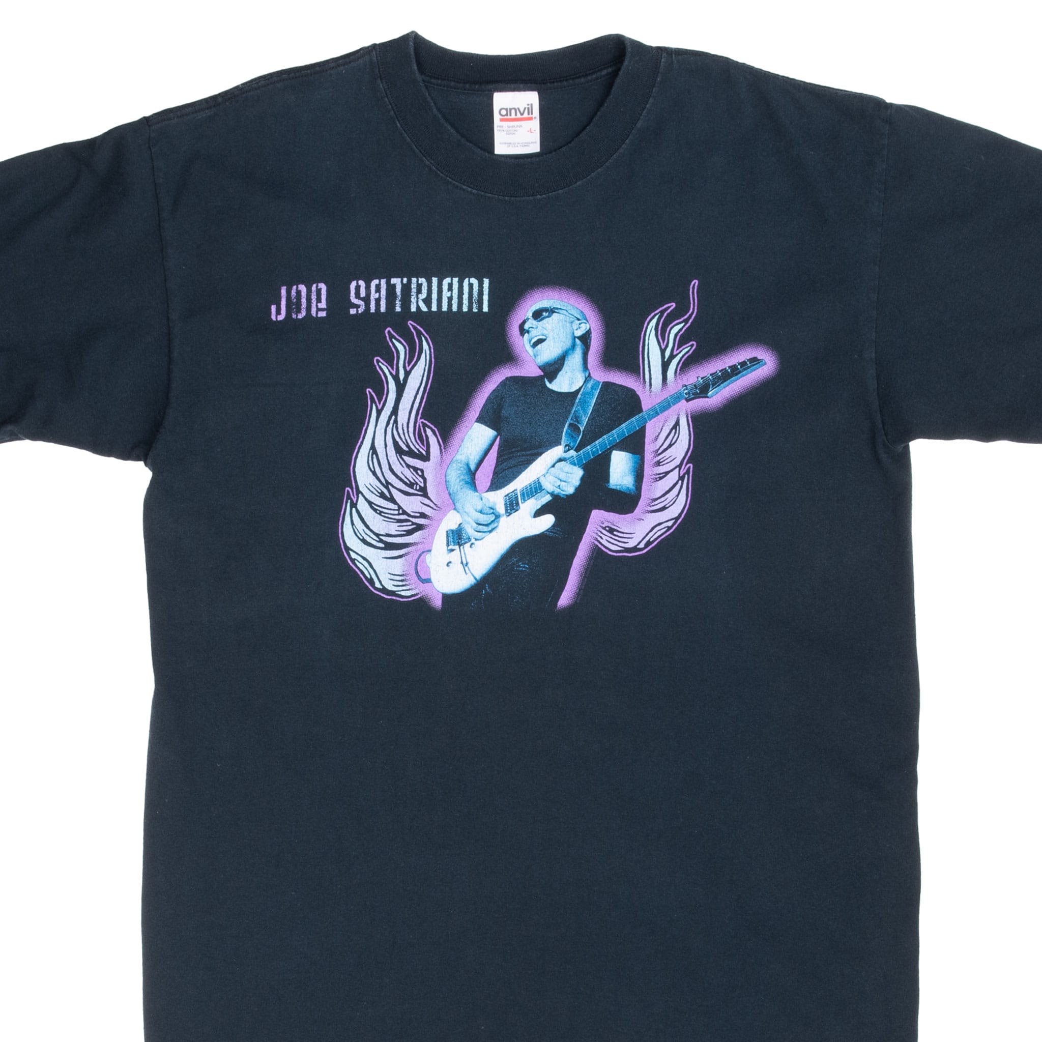 Vintage Joe Satriani Surfing With The Alien Tee Shirt 1990S Size Large