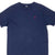 Vintage Polo Ralph Lauren Classic Navy Blue Tee Shirt 1990S Size Medium