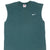 Vintage Nike Classic Swoosh Green Tank Top Tee Shirt 1990S Size Large Made In Usa