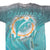 VINTAGE ALL OVER PRINT NFL MIAMI DOLPHINS TEE SHIRT 1990S SIZE 2XL