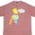 Vintage The Simpsons Cool Your Jets Man Tee Shirt 1990S Size 2XL With Single Stitch Sleeves