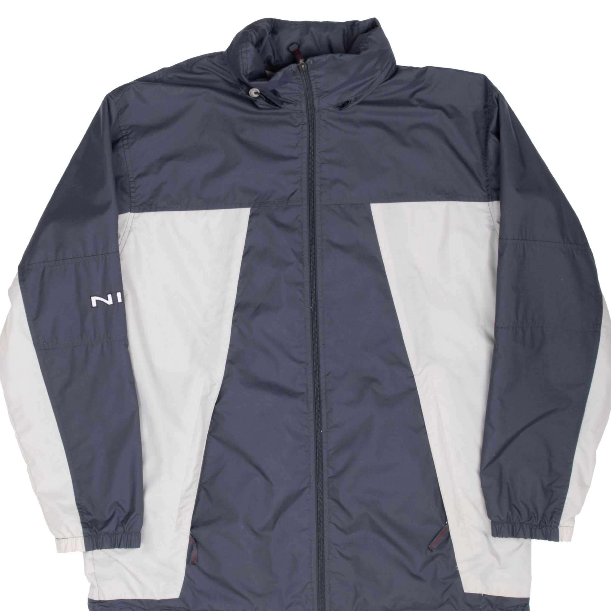 Vintage Nike Grey Windbreaker Jacket Size 2XL 2000S