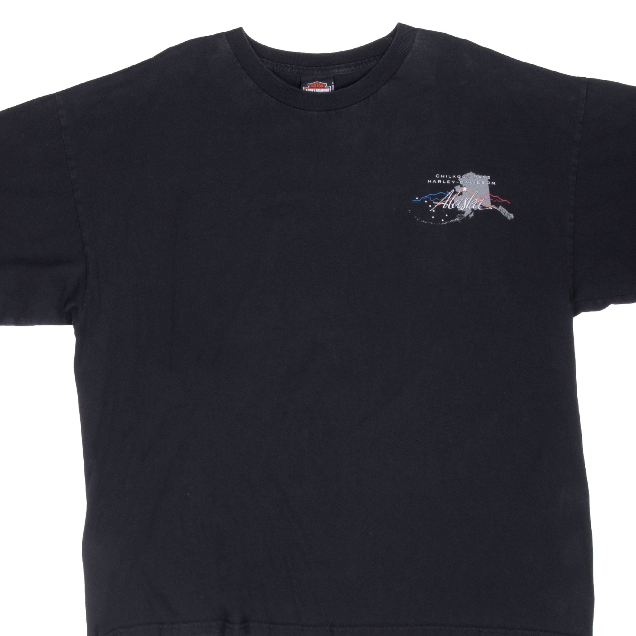 Vintage Harley Davidson Alaska Tee Shirt Size 2XL