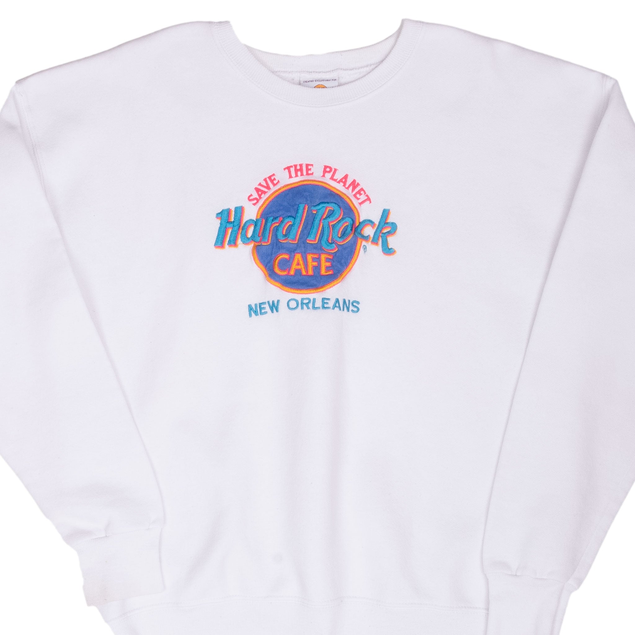 Vintage Hard Rock Cafe New Orleans Sweatshirt 1990S XL Made In Usa