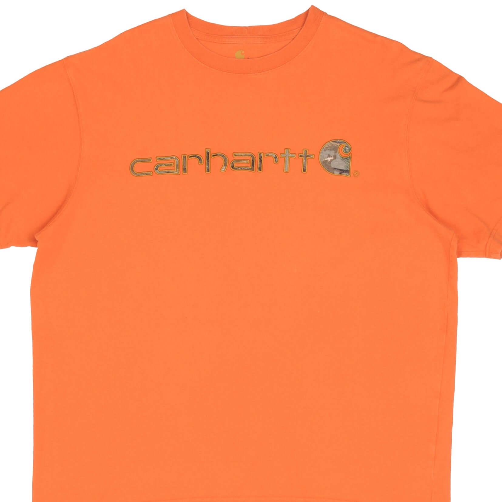 Vintage Carhartt Embroidered Camo Tee Shirt 2000S Size Large