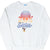 Front of white Walt Disney World Epcot Center sweatshirt with Spaceship Earth and Mickey Mouse graphic