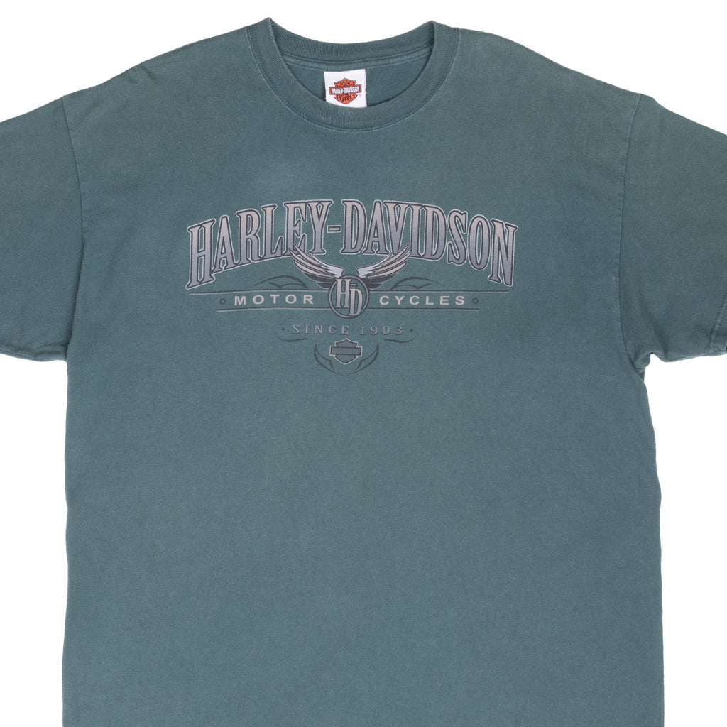 Vintage Harley Davidson Topkea 2005 Tee Shirt Size XL Made In Usa