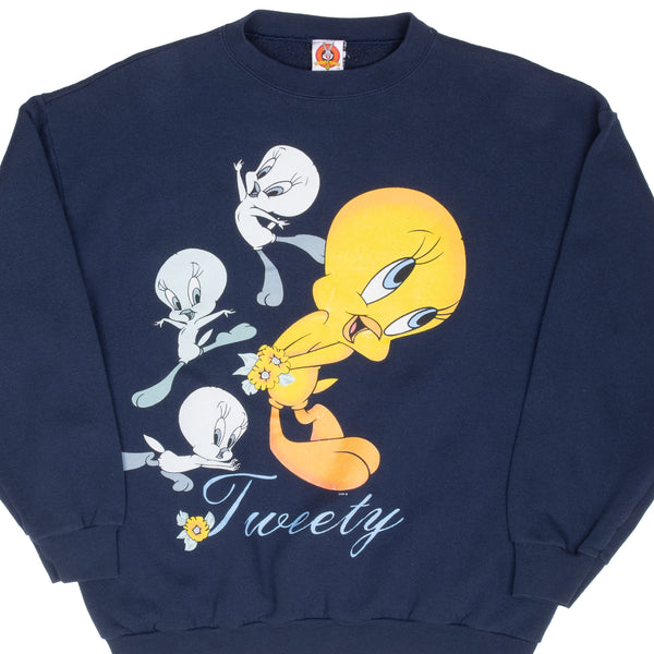 Vintage Looney Tunes Tweety 1997 Sweatshirt Size Large Made In Usa
