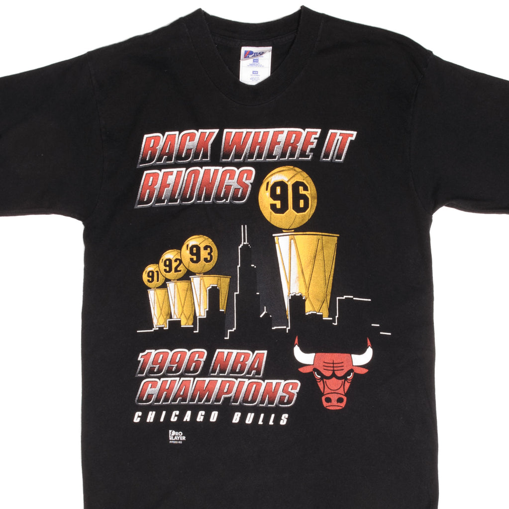 90s Chicago Bulls 1996 NBA Finals Champion t-shirt Large - The