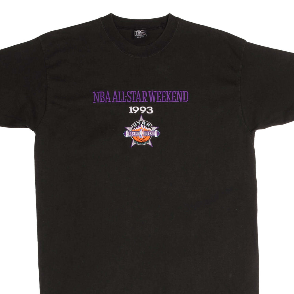 Vintage NBA Utah Jazz All Star Weekend 1993 Tee Shirt Size XL Made In USA 