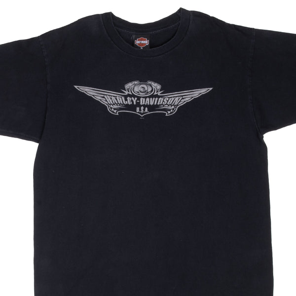 Vintage Harley Davidson High Port North Carolina 2002 Tee Shirt Size XL Made In Usa