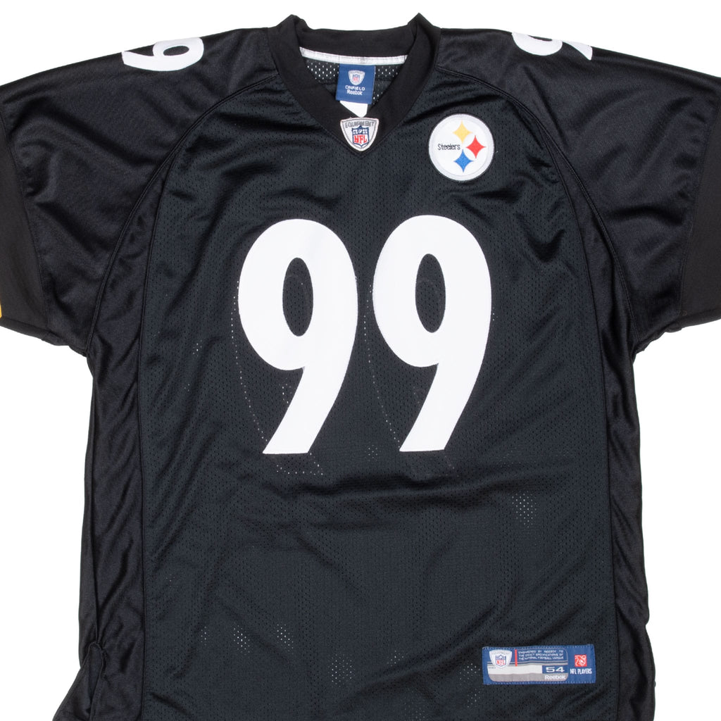 Vintage Nfl Pittsburgh Steelers Keisel #99 Reebok Jersey 2000S Size 54