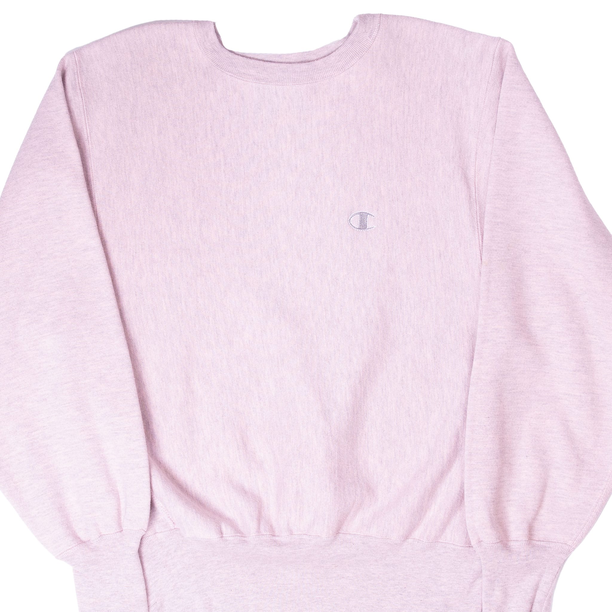 VINTAGE CHAMPION REVERSE WEAVE GREY PINK SWEATSHIRT 1980S MEDIUM MADE IN USA