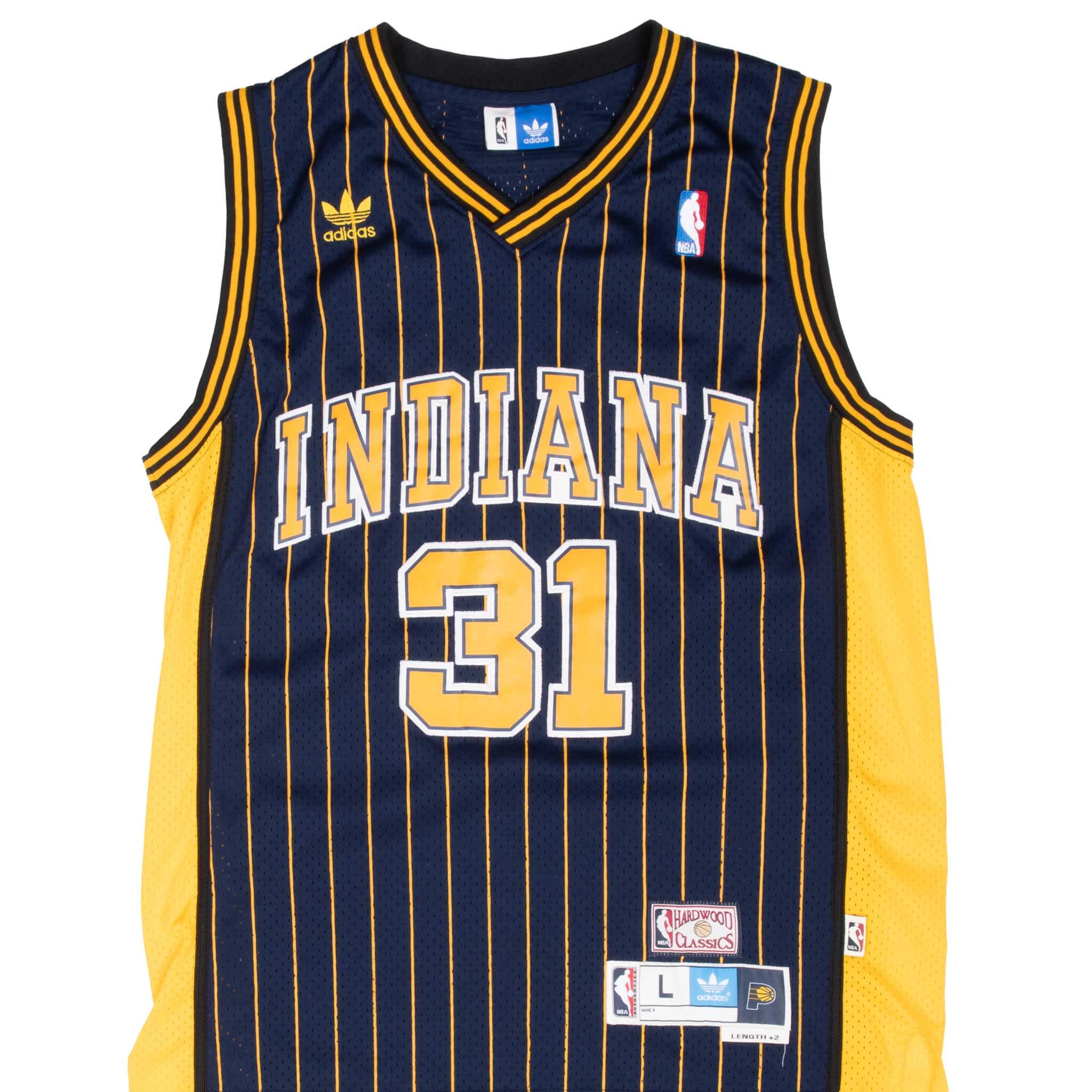 Vintage Adidas Nba Indiana Pacers Miller #31 Jersey 1990S Size Large