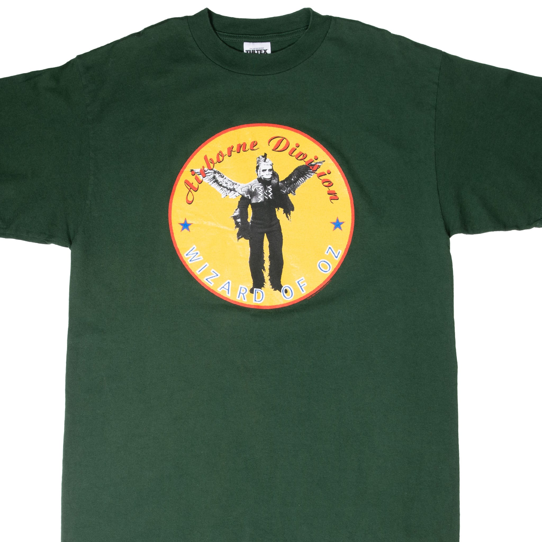 VINTAGE WIZARD OF OZ AIRBORNE DIVISION TEE SHIRT 1998 SIZE LARGE