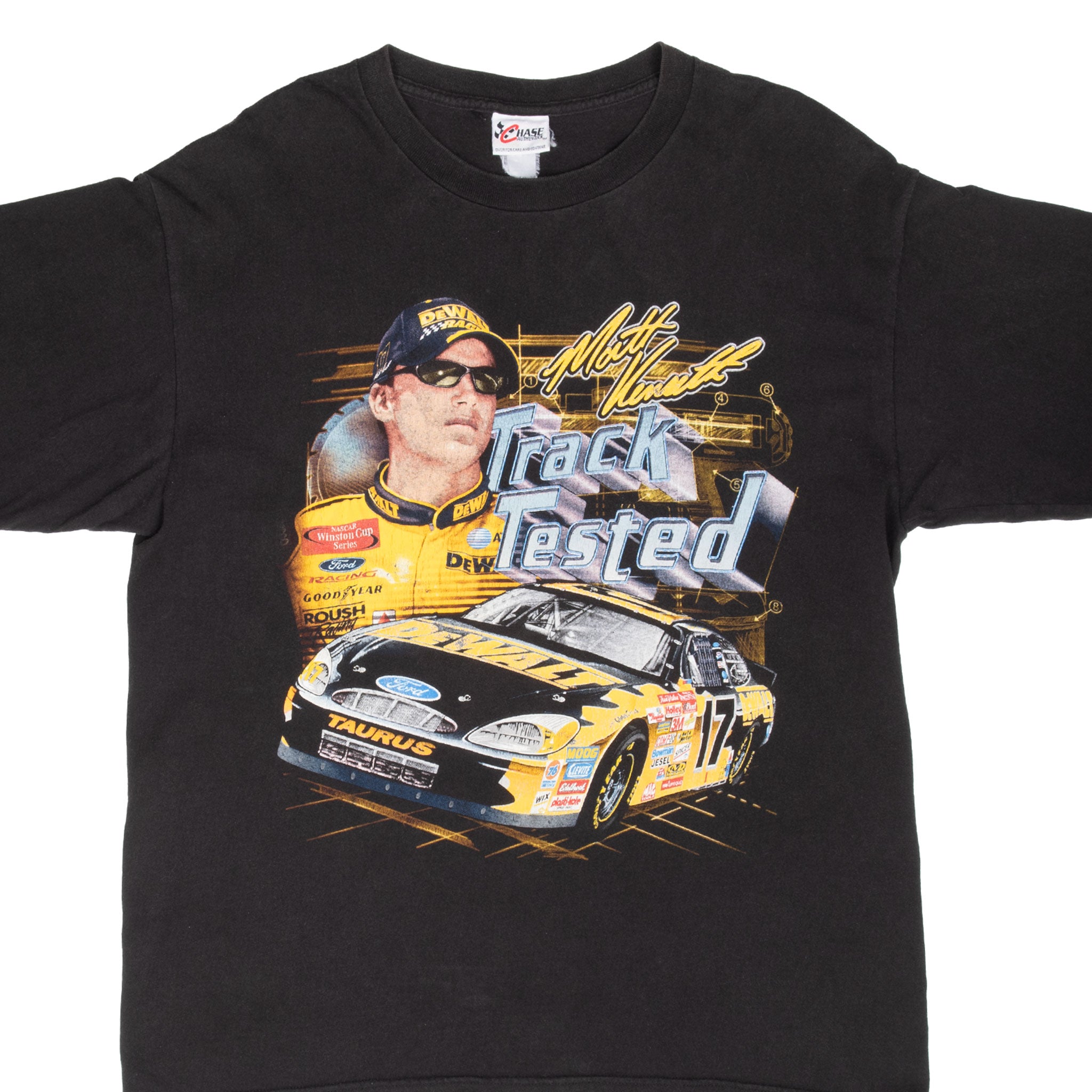 VINTAGE NASCAR RACING MATT KENNETH 2002 TEE SHIRT LARGE