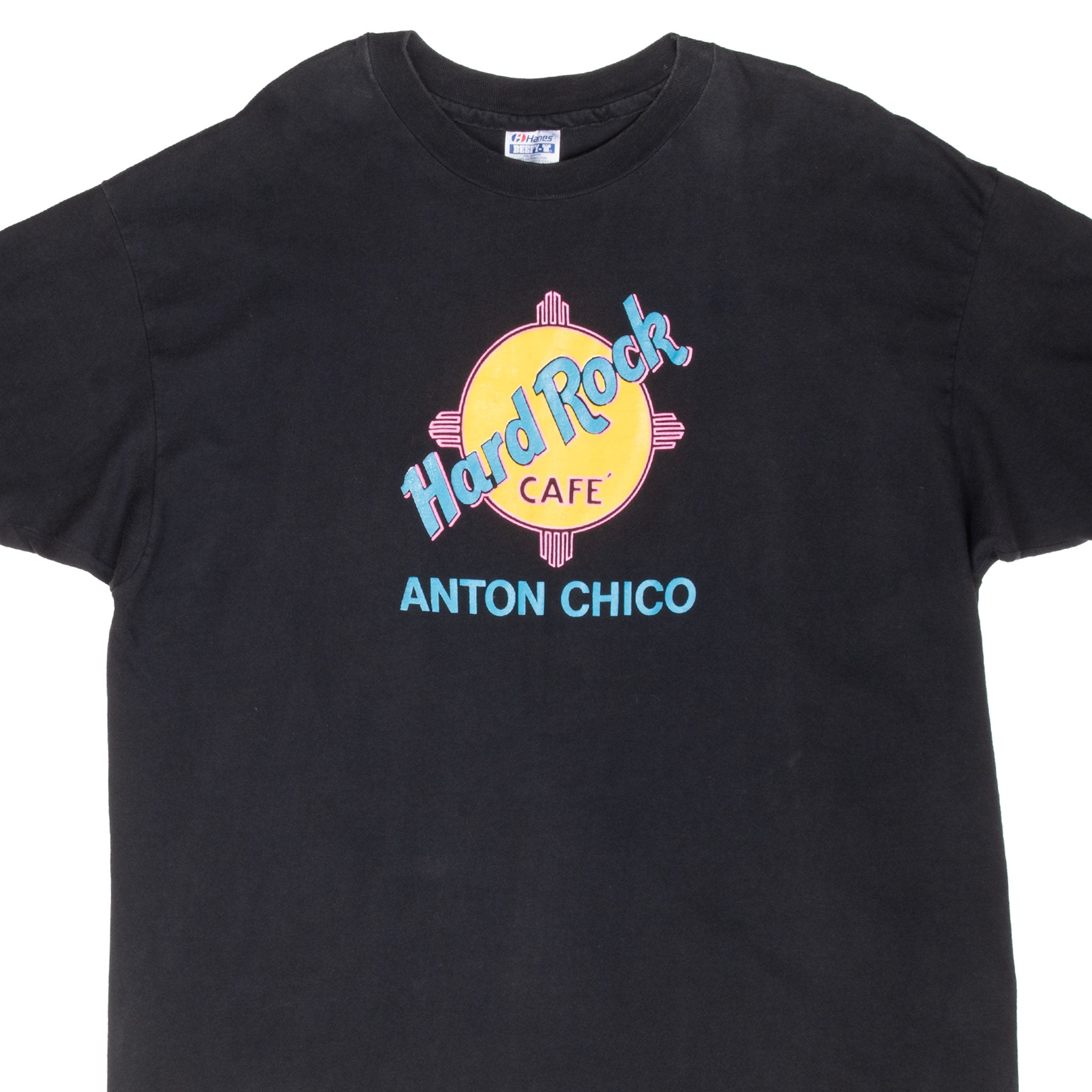 Vintage Hard Rock Cafe Anton Chico 1980S Tee Shirt Size 2XL