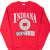 Vintage Ncaa Indiana Hoosiers Sweatshirt 1990S Size Medium Made In Usa